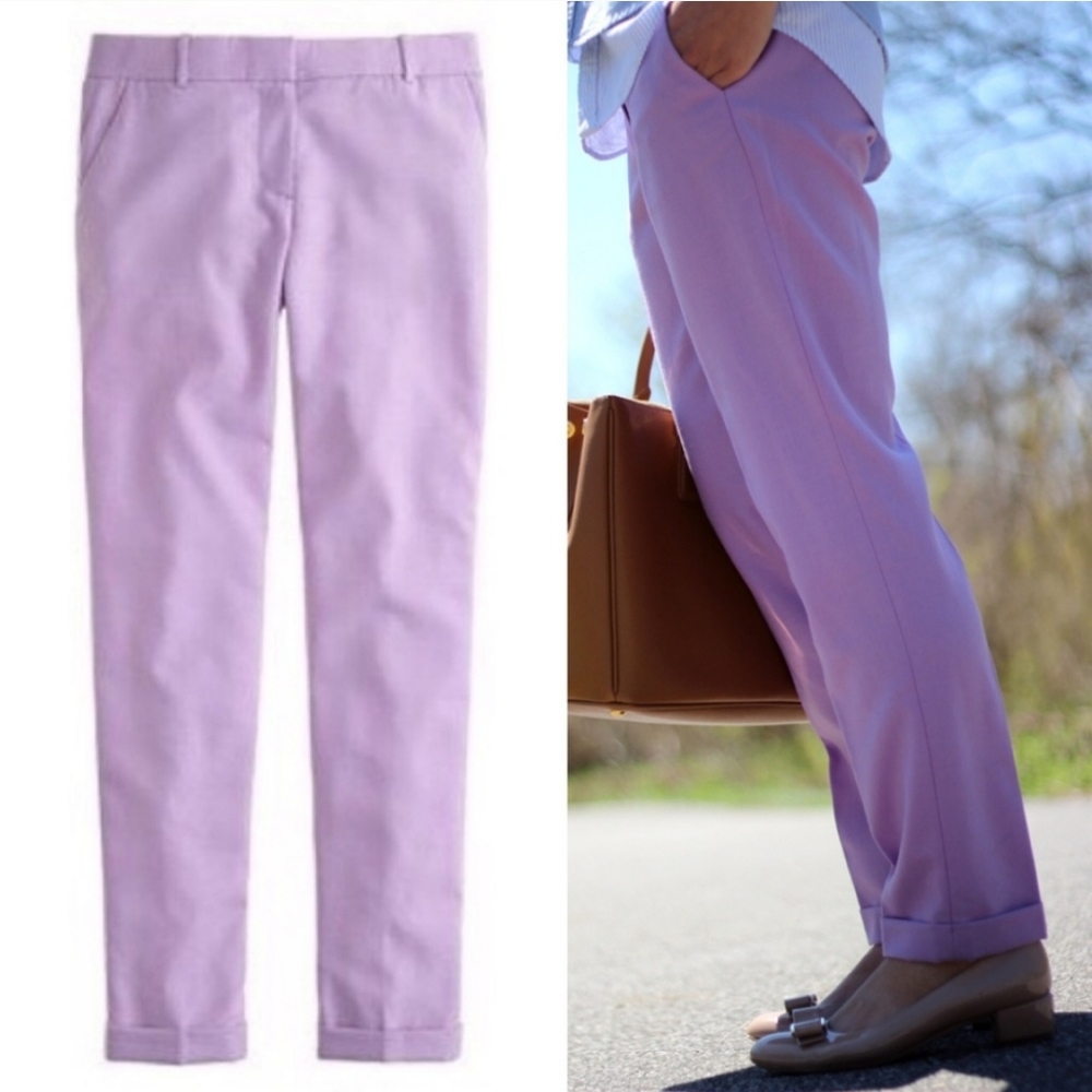 J. Crew Lavender Capris